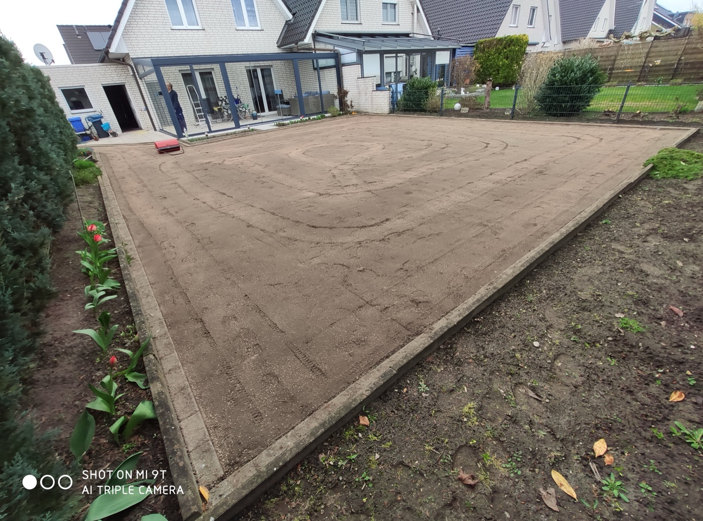 Rollrasen verlegt — Foto 71
